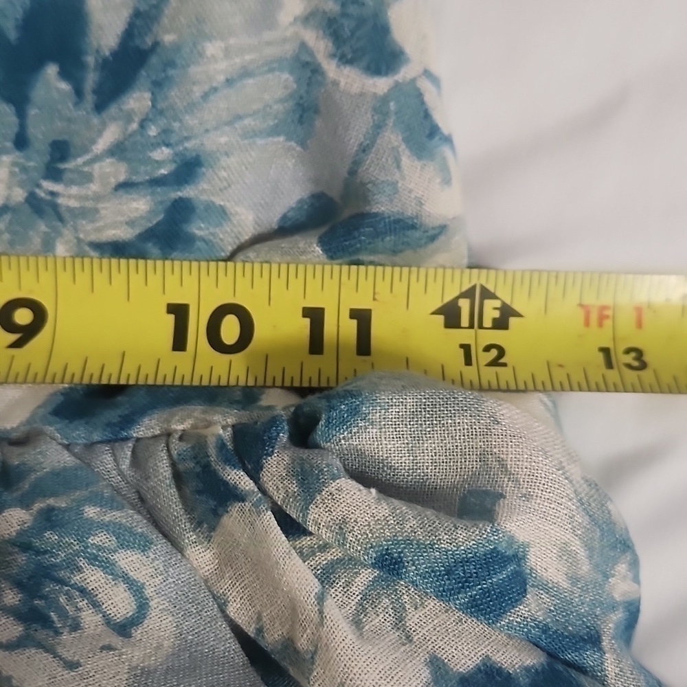 NWT ASOS BLUE FLORAL DRESS SIZE US 6 - Picture 15 of 16